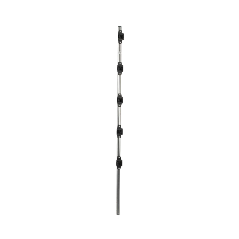 Poste de Paso / Tubo de Acero Galvanizado / Diámetro 1" / Longitud 120 cm / 5 Aisladores / Sin Pintar / Peso 0.9 KG SFIRE SF-POST-5