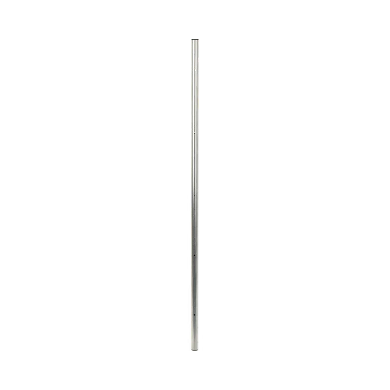 Poste de Esquina de Acero Galvanizado / Diámetro 1" / Longitud 100cm / Forma Redonda / Espacio para 5 Aisladores Esquina / Incluye Tapa / Peso 0.8 KG SFIRE SF-POST-5-R1-ESQ