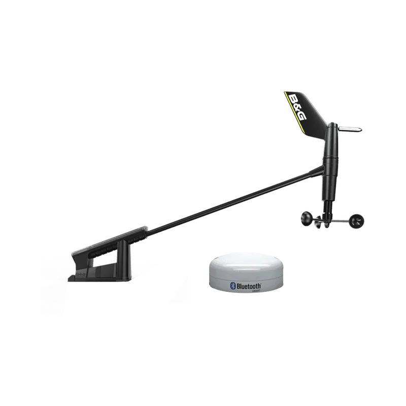 Sensor de Viento Inalámbrico B&G WS320 / 5 Hz (5 veces por segundo) / Sin Cables / Alta Precisión / Ligero / Gestión de Energía Recargable / Pruebas en Túnel de Viento 500+ / 200,000 Horas de Pruebas de Campo / Ideal 000-14383-001