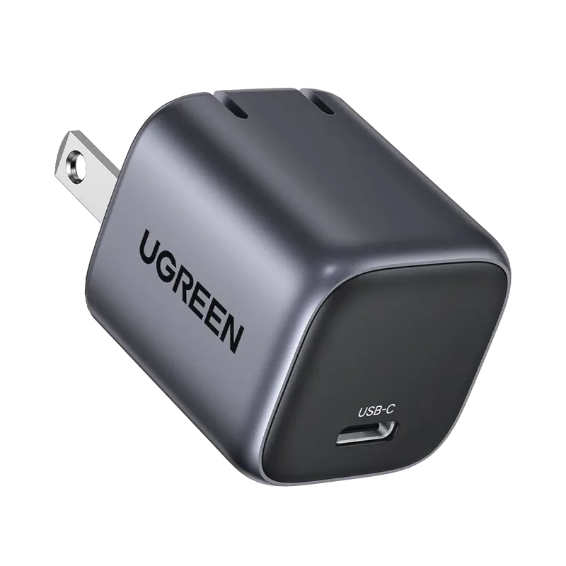 Cargador Mini de 20W serie Nexode | 1 USB-C de Carga Rápida | Tecnología GaN II | Power Delivery 3.0 | Quick Charge 4.0 | Carga Inteligente | Múltiple Protección | Mayor Eficiencia Energética | Tamaño Compacto . UGREEN 90902