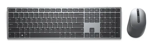 Kit Teclado y Mouse DELL KM7321W - Español, Gris 1600 DPI 580-AJIY