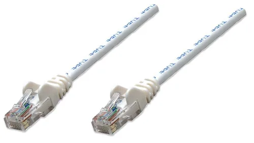 Cable de red Intellinet Cat6 0.5 metros color blanco