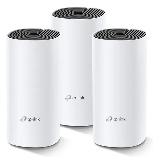 TP LINK Router Tp-Link Deco M4(3-PACK) WIFI Mesh AC1200 Dual Band Hasta 100 Dispositivos