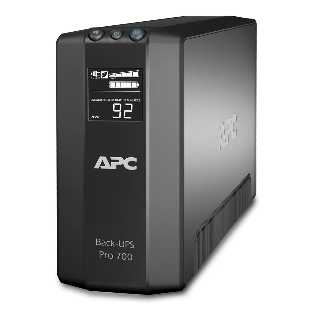 No-Break APC - 700 VA, 420 W, 12 h, Negro, Hogar y Oficina BR700G