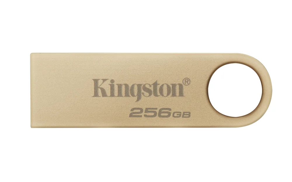 Memoria Flash USB Kingston Data Traveler 256GB Dorada