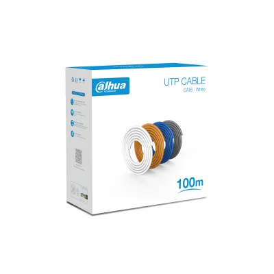 DAHUA DH-PFM920I-6UN-C-100 Bobina Cable De Video — 100 Cobre · Color Blanco