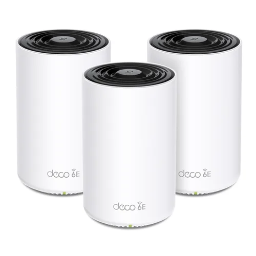 Sistema Wi-Fi 6E Mesh tribanda AXE5400 TP-LINK Blanco DECO XE75 PRO(3-PACK)