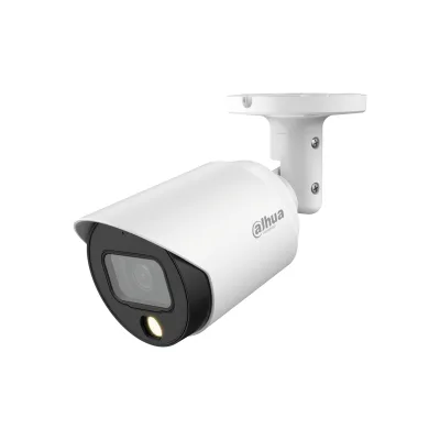 DAHUA HAC-HFW1239TN-A-LED-0360B - Camara Bala Full Color de 2 Megapixeles/ 1080p/ Microfono/3.6mm/ Metalica/ WDR Real de 130 dB/ Leds para 20 mts/