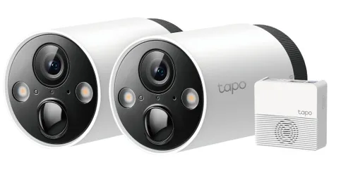 Cámara WiFi TP LINK Tapo C420S2 con Batería Recargable