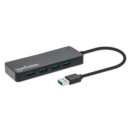 Hub USB Manhattan 168403 con 7 Puertos y 5GBPS