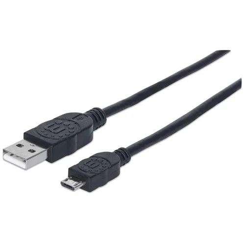 Cable de datos USB Manhattan 325684 de 3.0m negro