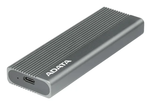 Gabinete externo para SSD ADATA EC680 para SSD M.2 PCIe - USB 3.2 Gen 2 Type-C (USB 10Gbps) . EC680-CCGY Gris
