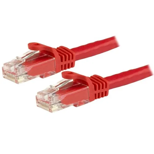 Cable de red Gigabit Ethernet 15m StarTech.com rojo