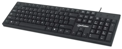 Teclado,Manhattan,179324, Mx USB Cableado
