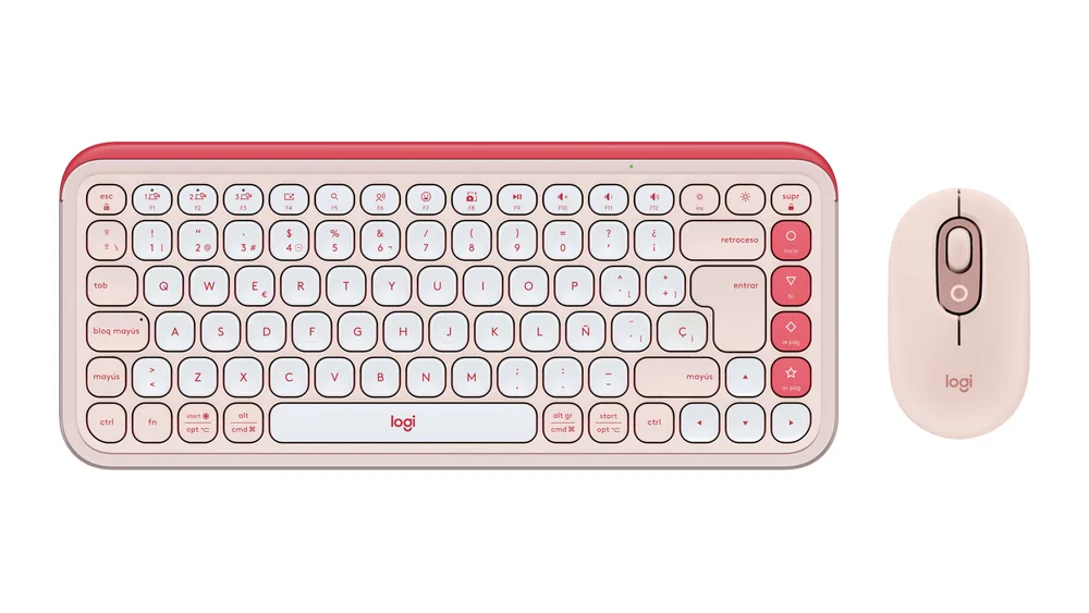 Kit Logitech POP 920-013053 Teclado y mouse Bluetooth 400 DPI
