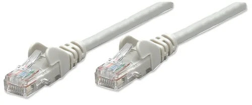 Cable de red Intellinet Cat 6 UTP gris 7.6 metros