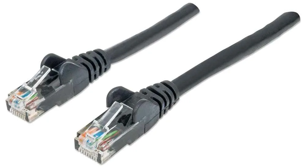 Cable Patch,Intellinet,342049, Cat 6, 1.0M 3.0F Utp Negro