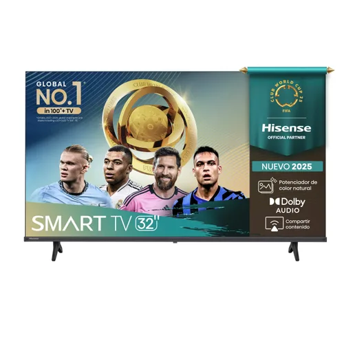 Televisor Hisense 32A4NV Smart LED 32" HD con WiFi