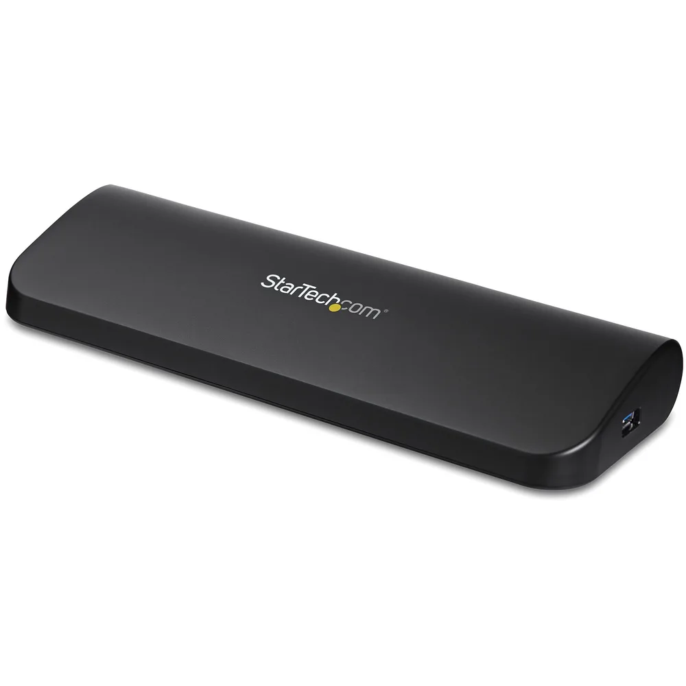 Replicador de puertos StarTech.com - 5 Gbit/s, Negro 5000 Mbit/s USB3SDOCKHDV