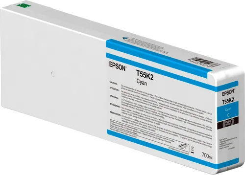 Cartucho Epson T55K Ultrachrome HD Cyan 700ml