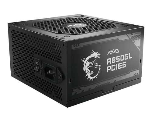 MSI OEM MAG A850GL PCIE5 Fuente De Poder Msi 850W Energia Fuentes De — 80 Plus Gold