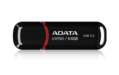 Memoria Flash ADATA 64GB USB 3.2 UV150 en Color Negro