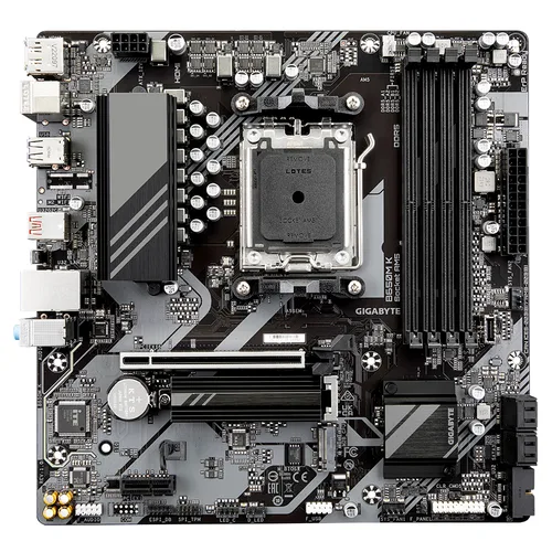 Tarjeta Madre Gigabyte Micro Atx - B650M K, DDR5. 256 GB, AM5, para Amd