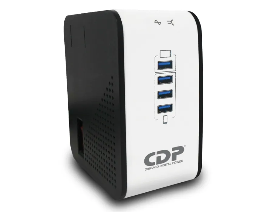 Regulador de Voltaje CDP 1000VA/500W para 8 Controles