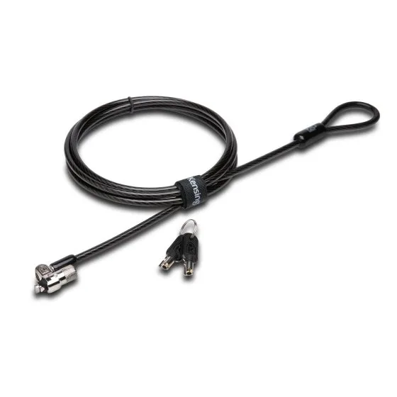 Candado de Llave para Laptops Kensington K65020WW MicroSaver 2.0 - 1.8 Metros, Negro