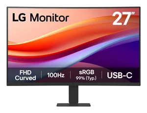 Monitor Curvo LG 27U421A-B FHD 27" con USB-C