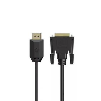Cable HP HDMI A DVI DHC-HD05-1M Negro