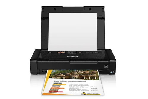 EPSON C11CE05302 WF-100, Ppm 7 Negro Impresora Inyeccion De Tinta — 3.5 Color, Inyeccion