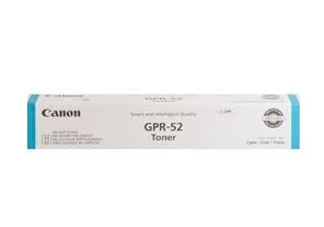 Tóner. Canon GPR-52 CIAN. Aproximadamente 16.500 páginas de rendimiento 9107B