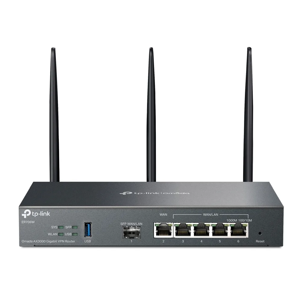 VPN WiFi 6 Omada Gigabit AX3000 3000 Mbit/s ER706W