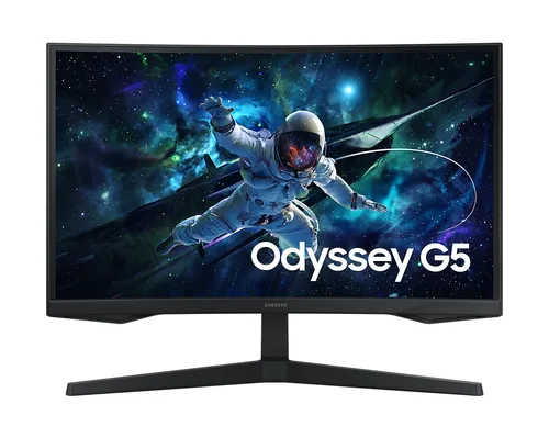 MONITOR GAMING ODYSSEY G5 27 - CUVATURA 1000R, QHD 2560 x 1440), 165Hz, 1MPRT, LS27CG552ELXZX SAMSUNG 2560 x 1440 Pixeles