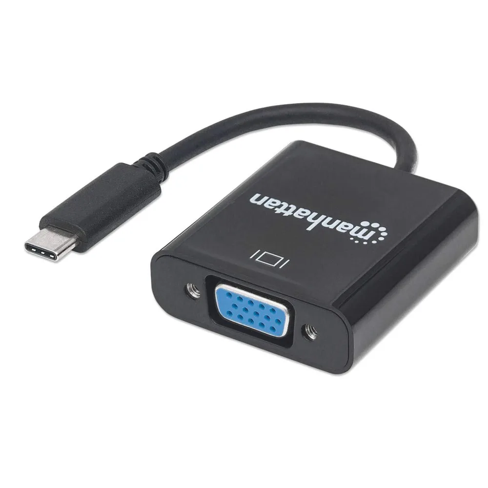 Cable Convertidor,Manhattan,151771,USB-C A Svga H