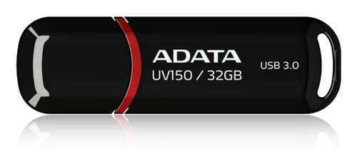 Memorias Memoria Flash USB ADATA 32GB USB 3.2 UV150 Negro (AUV150-32G-Rbk)