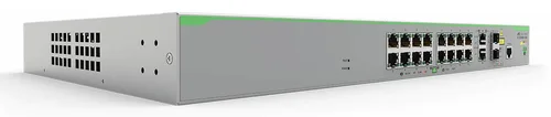 Switch PoE+ Administrable CentreCOM FS980M, Capa 3 de 16 Puertos 10/100 Mbps + 2 puertos RJ45 Gigabit/SFP Combo, 250W ALLIED TELESIS AT-FS980M-18PS-10