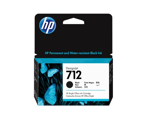 Tinta HP 712 - 3ED70A, Negro 38ml