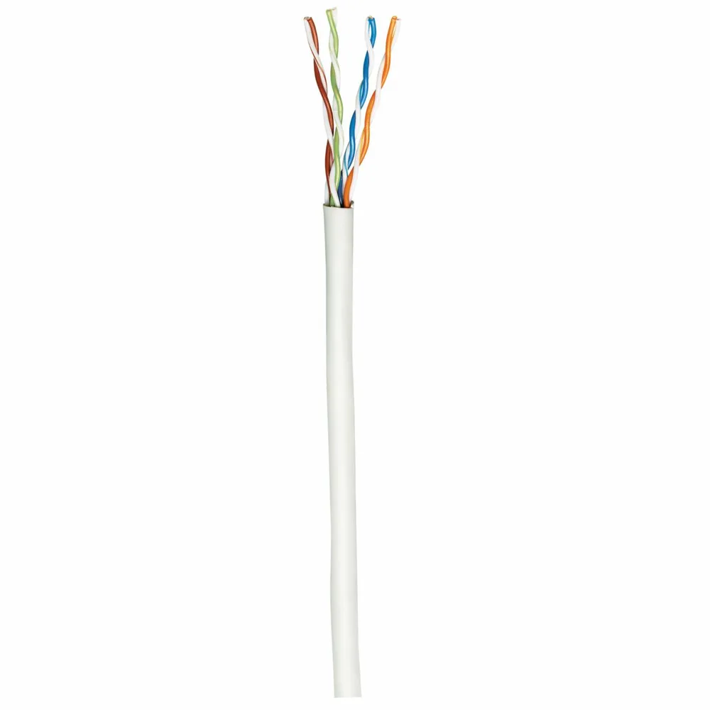 Cable de red Intellinet Cat 5E multifilar gris 100m