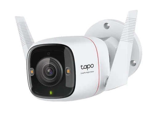Cámara de Seguridad Wi-Fi Exterior / 2K QHD 2688×1520 / Lente F1.0 Super-Aperture / Sensor Starlight 1/1.79" / ColorPro Night Vision / AI Detección Persona-Animal-Vehículo / IP66 / Audio Bidireccional / Doble Conectividad W TP-LINK TAPO-C325WB