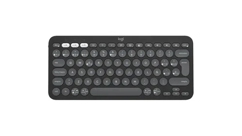 Teclado inalámbrico Logitech K380S grafito fácil de usar