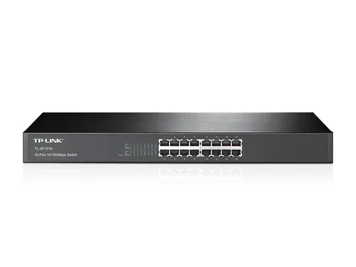 Switch no administrable de 16 puertos 10/100 Mbps para montaje en rack TP-LINK TL-SF1016
