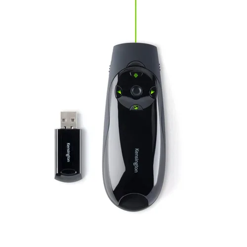 Presentador experto con green laser K72426AMA KENSINGTON Negro