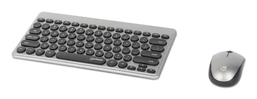 MANHATTAN 180795 Teclados Teclado Y Mouse — Kit De Mini Teclado Y Mouse Óptico