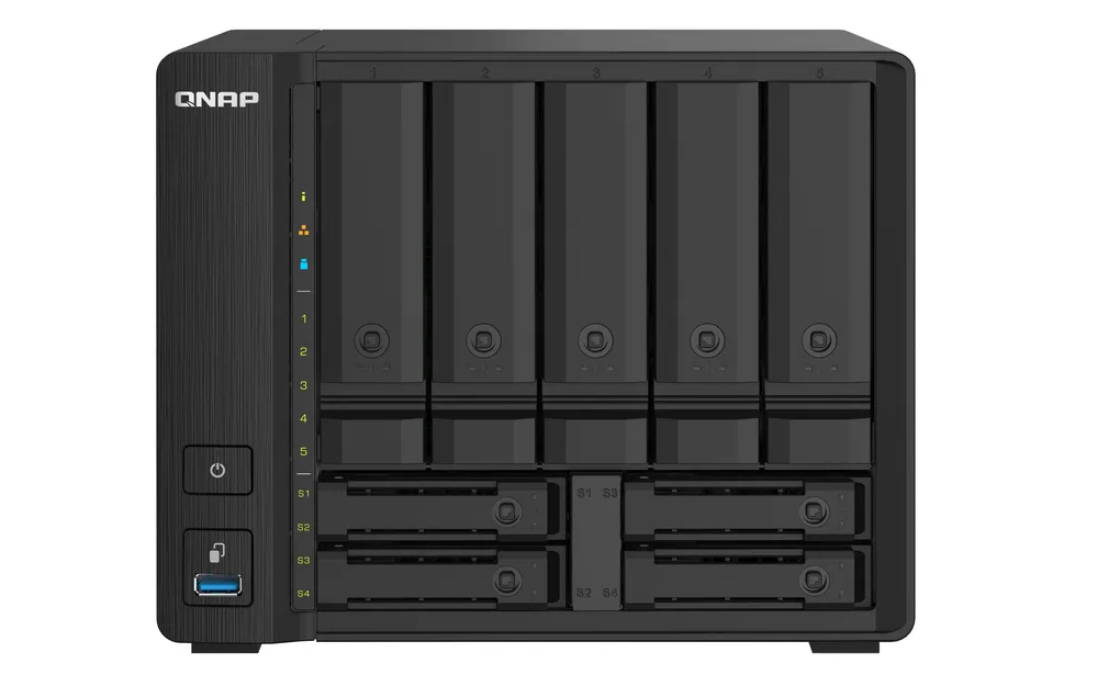 QNAP TS-932PX-4G Sistema De Almacenamiento — 9 Bahias SATA HDD De 3,5 Y De 2,5 · Nucleo