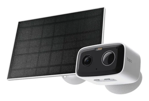 TP LINK Tapo C400 Kit Wi-Fi Con Panel Solar Para Exterior Cámara Inteligente P/Smart Home