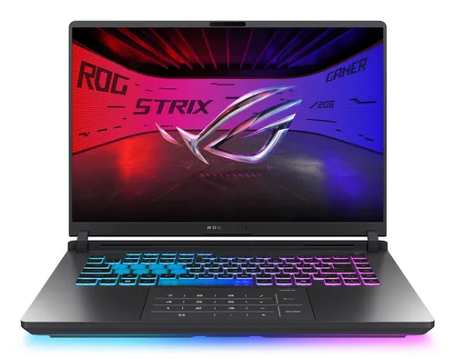 Portatiles Gaming ASUS Rog Strix G16 G615LW, Ultra 9 275HX, 16 Pulgadas FHD 1920X1200, 32GB Ram, 2TB Pcie G4 Ssd, Nv RTX5080,16GB GDDR7, Windows Home 11, 1 Año De Garantia.