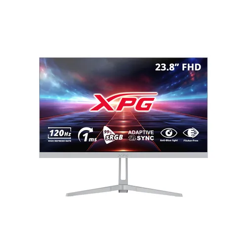 Monitor Gaming XPG 24 120Hz RIFT R24F2. Resolución: 1920×1080(FHD). Respuesta: 1ms(MPRT) - Puertos: HDMI 2.0x1, Display 1.2 x1. Negro RIFT