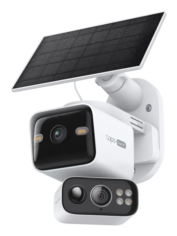 TP LINK Tapo C645D Kit Inteligente Con Doble Lente 360º Con Panel Solar Cámara P/Smart